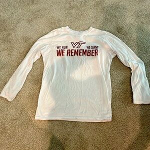 Virginia Tech run in remembrance T-shirt